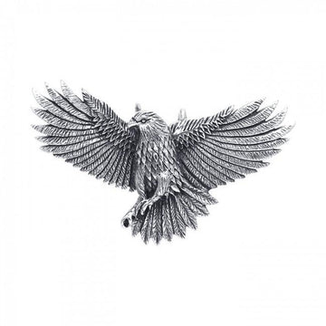 Eagle Sterling Silver Pendant by Ted Andrews TPD361 - Jewelry